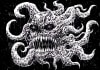 Draw a black and white horror illustration by Waynezart | Fiverr
